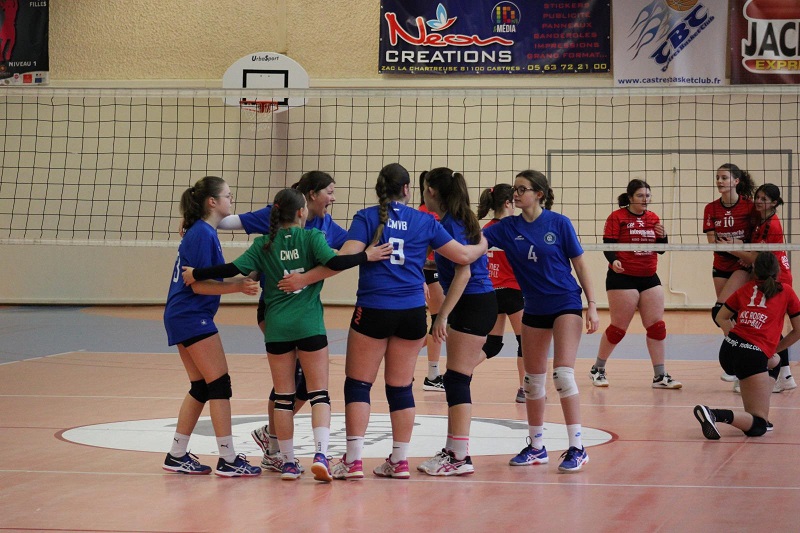 M18 filles 2 CMVB victoire