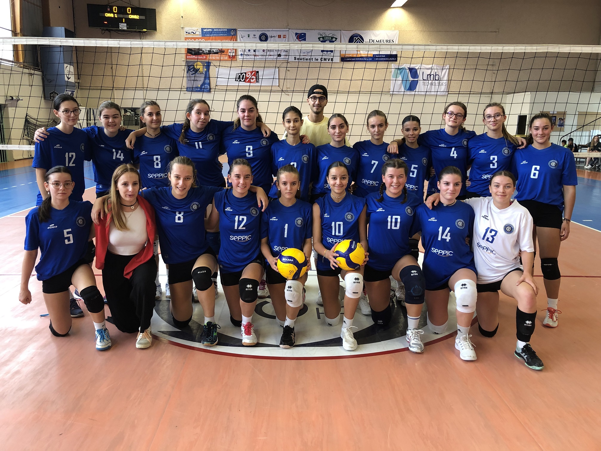 M18 filles total CMVB