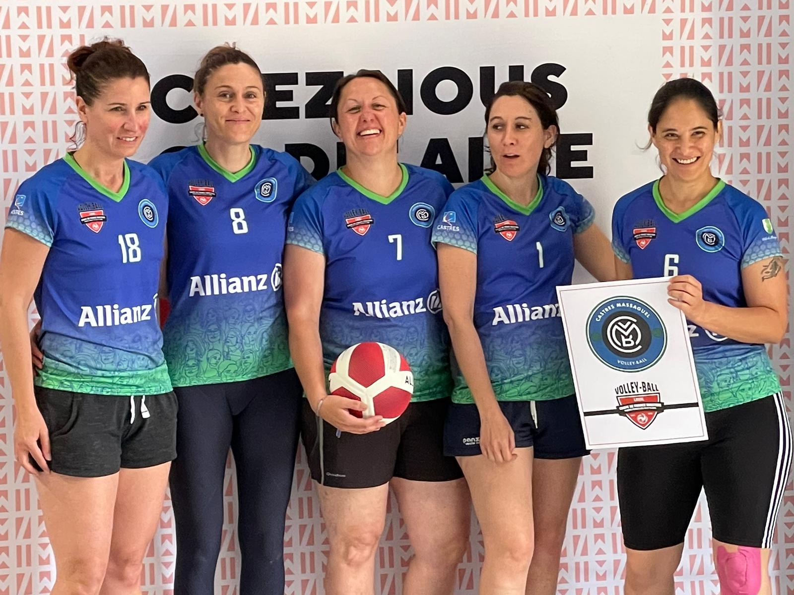 Equipe Masters filles CMVB