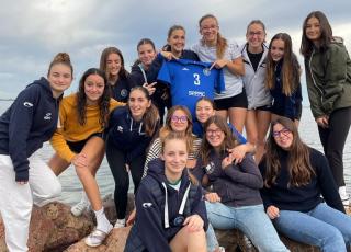 Équipe M18 filles vainqueur en Coupe de France